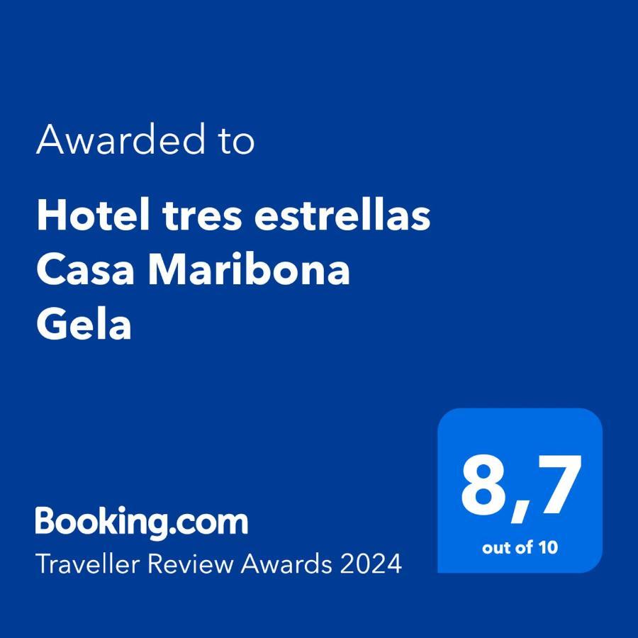 Hotel Tres Estrellas Casa Maribona Gela El Puente  Eksteriør bilde